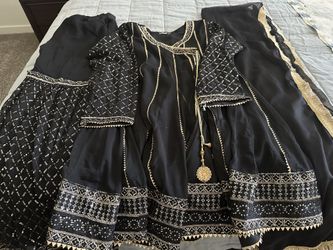 Chiffon Sharara Suit
