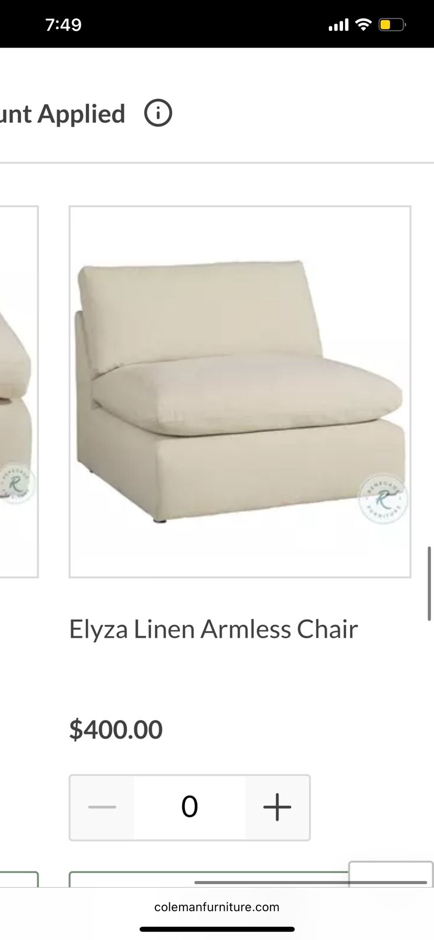 Sofa Chair 