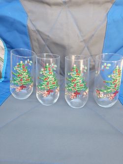 Christmas Decoration Glasses