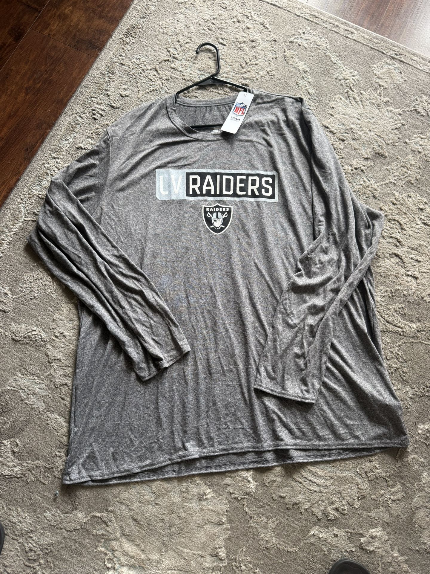 Raiders Las Vegas Long sleeve Light Weight Shirt 3XL