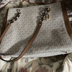Authentic Michael Kors Purse and Matching Wallet 