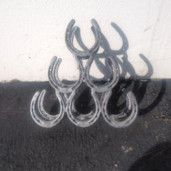 Authentic Western Horseshoe Wine Rack