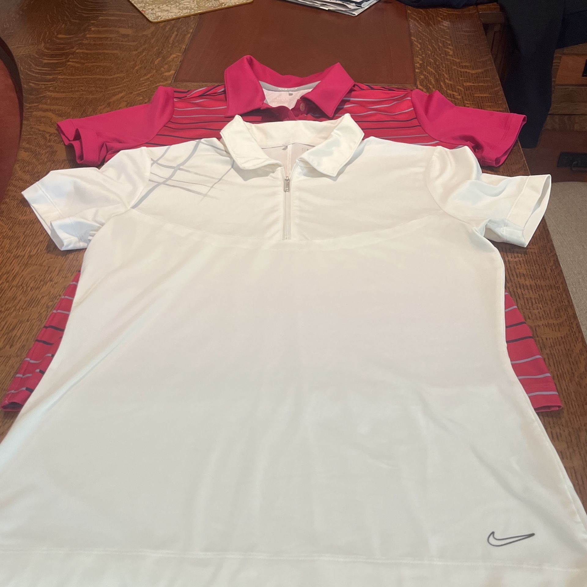 Ladies Nike Golf Shirts- Size M