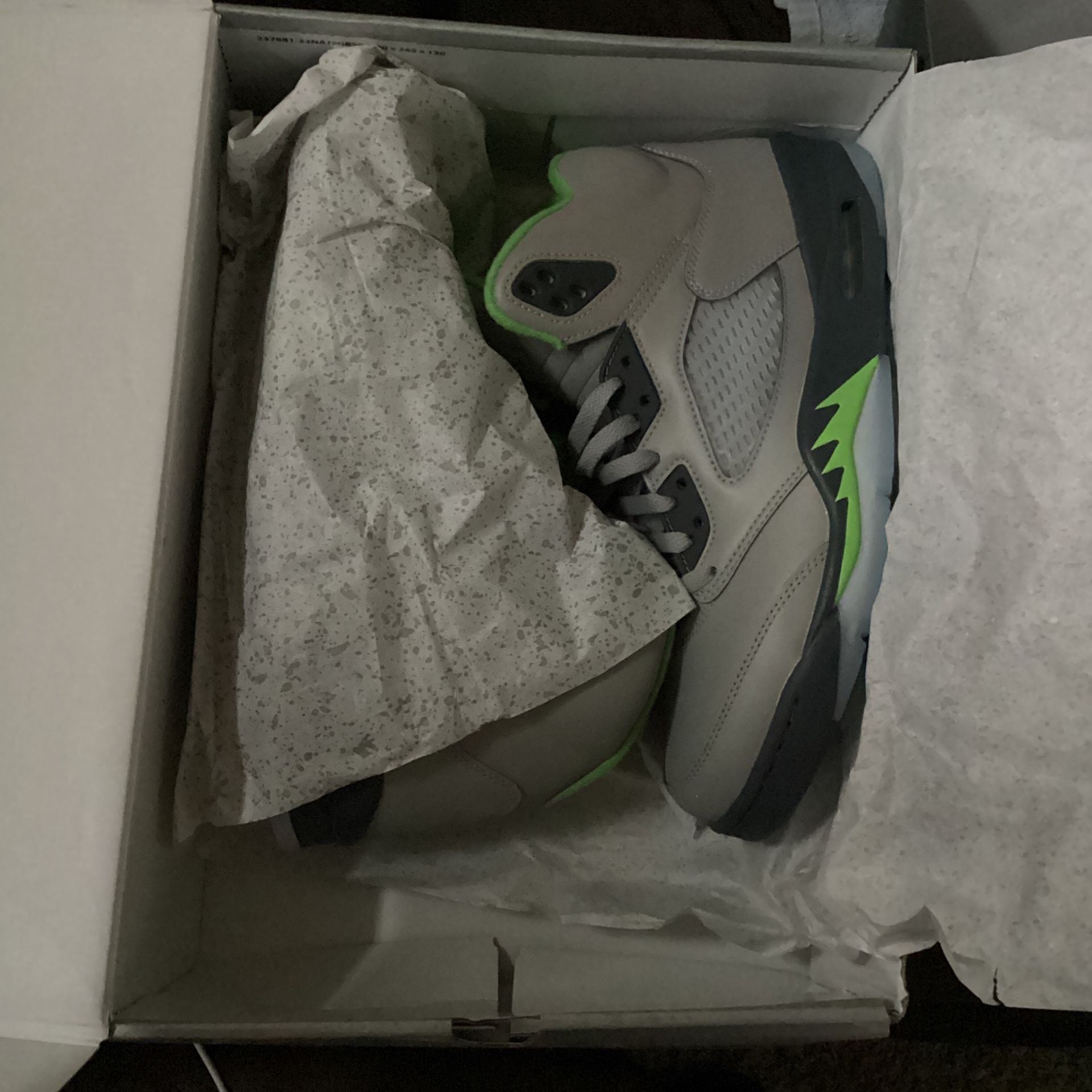 Air Jordan 5 Retro Green Bean Size 10.5