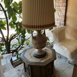 Lamp And Table