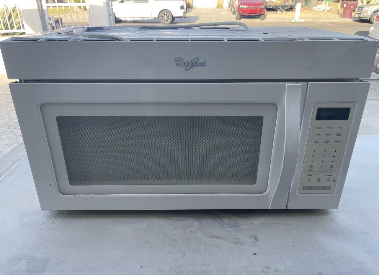Whirlpool Over The Range microwave