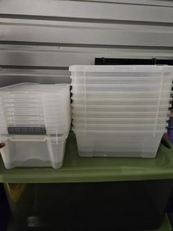 Clear containers