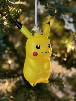 Pikachu Christmas Ornament