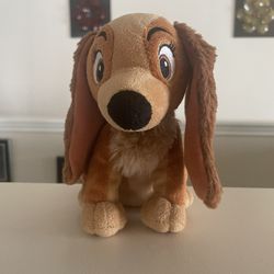 Disney Lady & The Tramp Plush Tag Collar 7 Inch