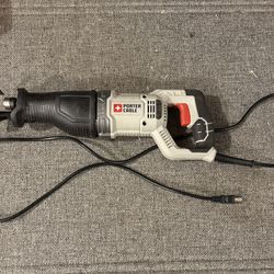 Barely used Porter Cable Reciprocating Saw
