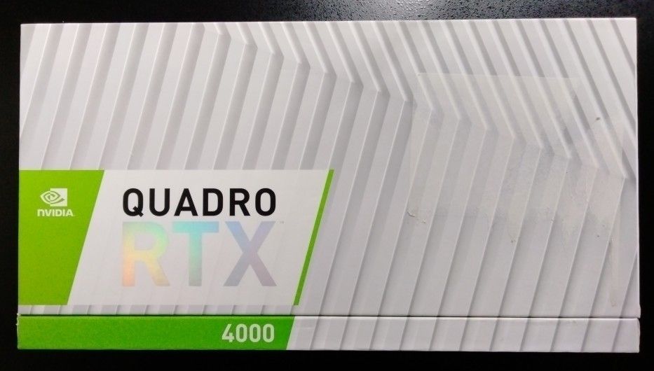 New NVIDIA Quadro RTX 4000