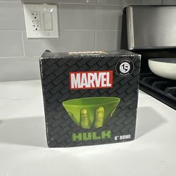 Marvel hulk bowl