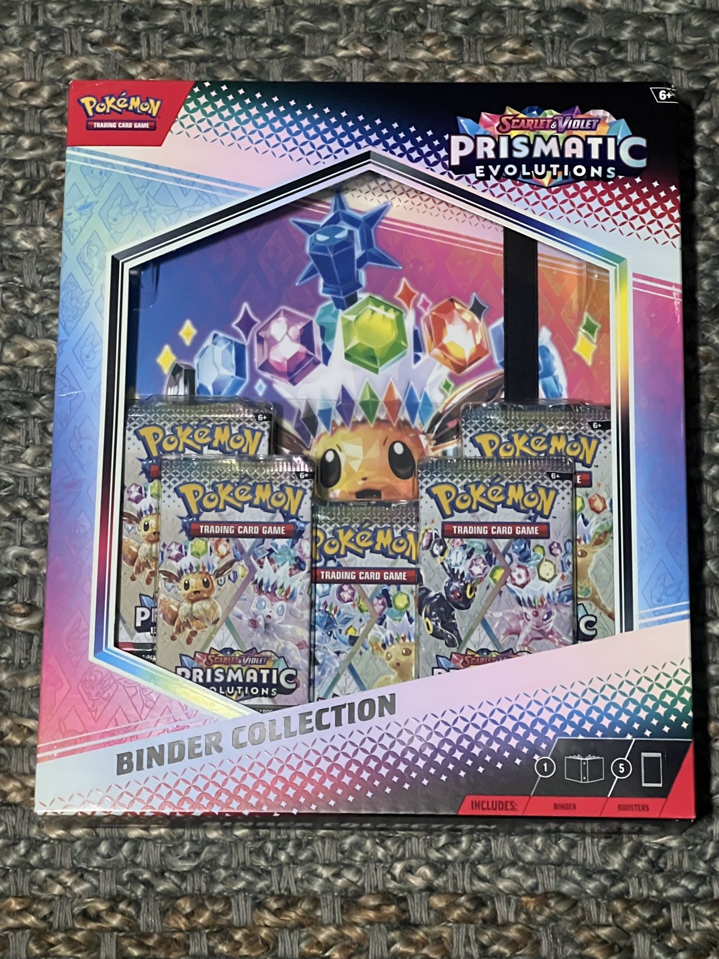Pokemon Prismatic Binder Collection New 
