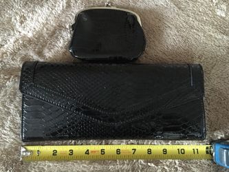 Wallet and matching coin purse