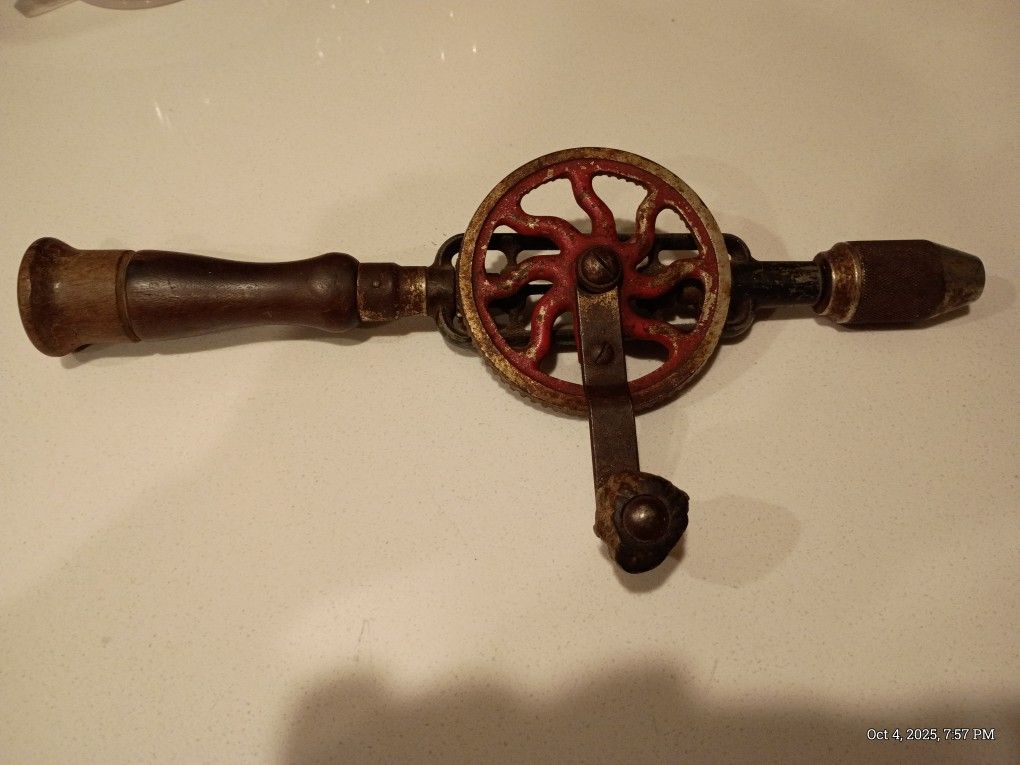 USA Made Hand Drill Used For Woodworking ECT.