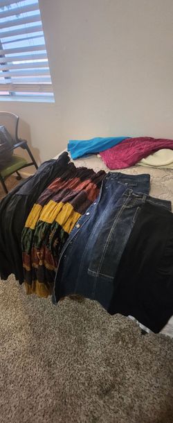 Various women&girls clothing ,jeans/skirts/tops/workout pants/etc.