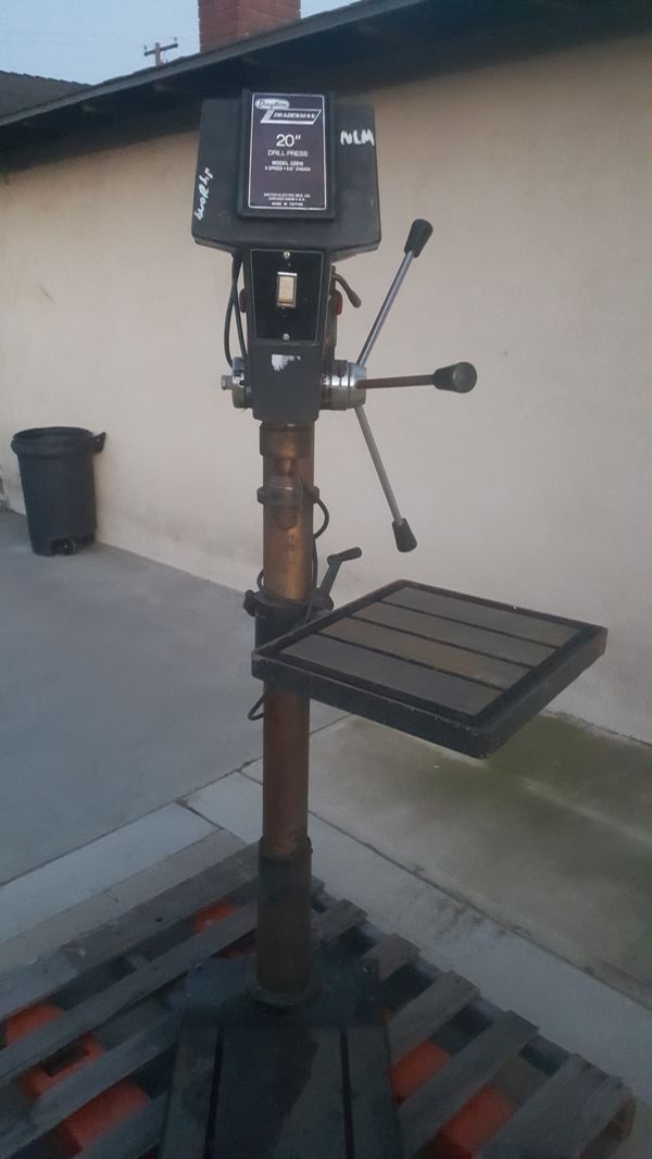Dayton 20 inch drill press for Sale in Norco, CA OfferUp