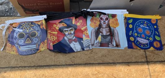 Brand new Dia De Los Muertos beer flags