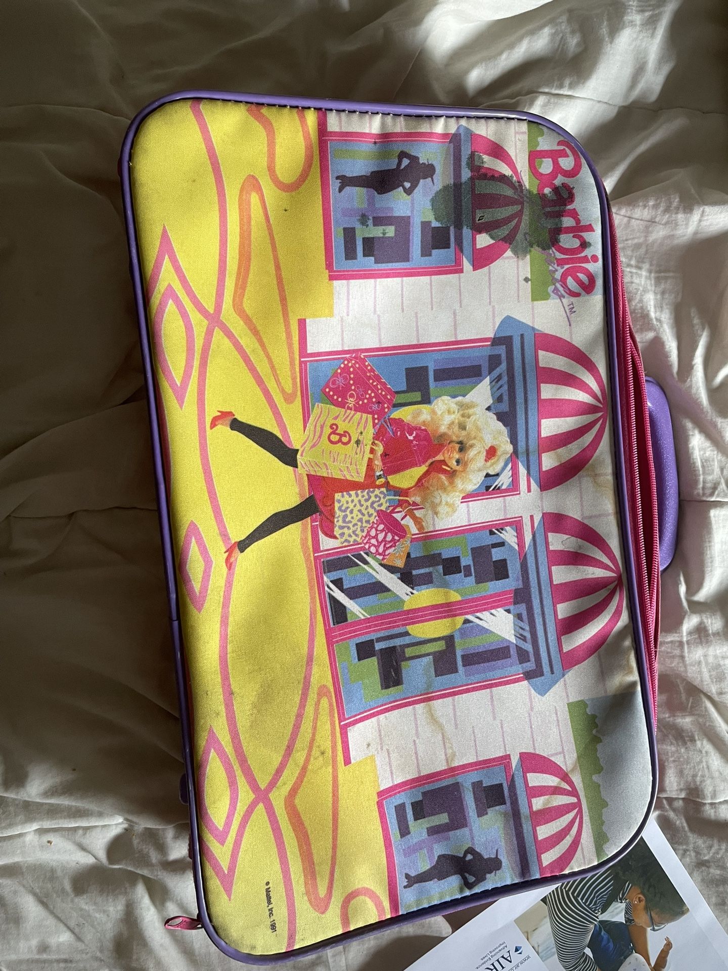 Vintage Barbie Suitcase 1991