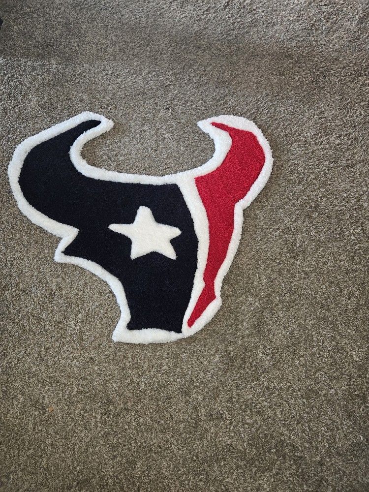 Custom Texans Rug