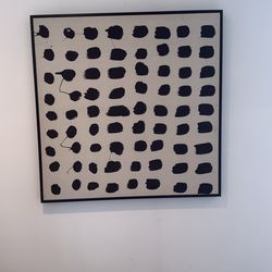 Framed Abstract Canvas Art