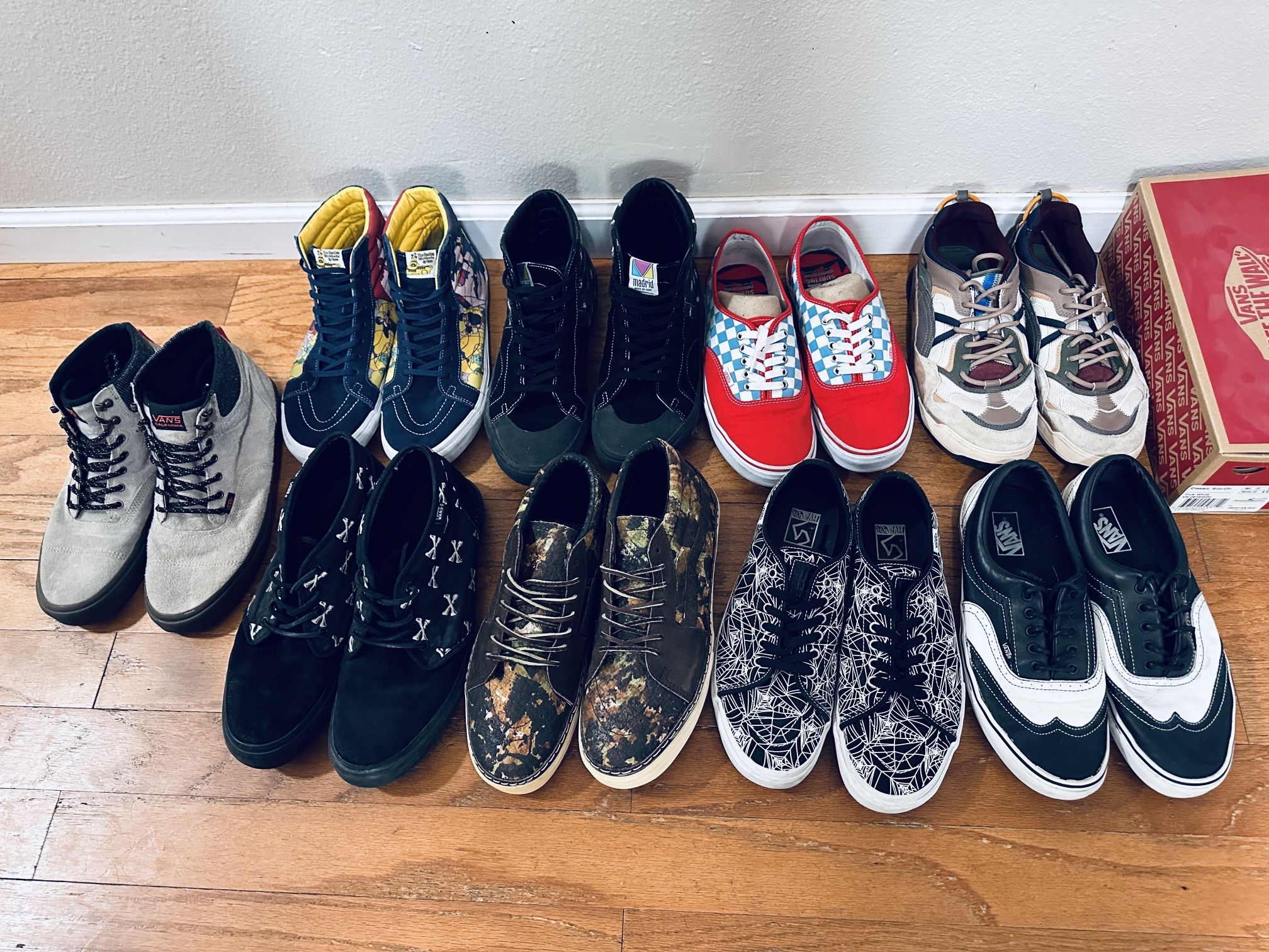 Vans shoes (Vault, Syndicate, Exclusive, etc.)