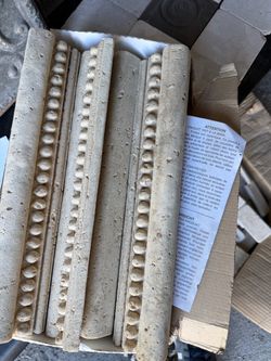 Travertine Stone Decorative Border Molding Tiles