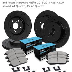Audi a4,a5 2012-2017 brakes and rotors kit 