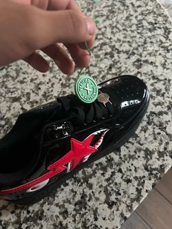 Bape black shoes (doesn’t come with socks)