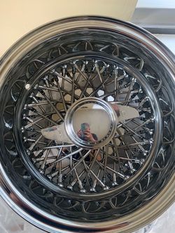 13x7 Dayton lowrider wheels crosslace new