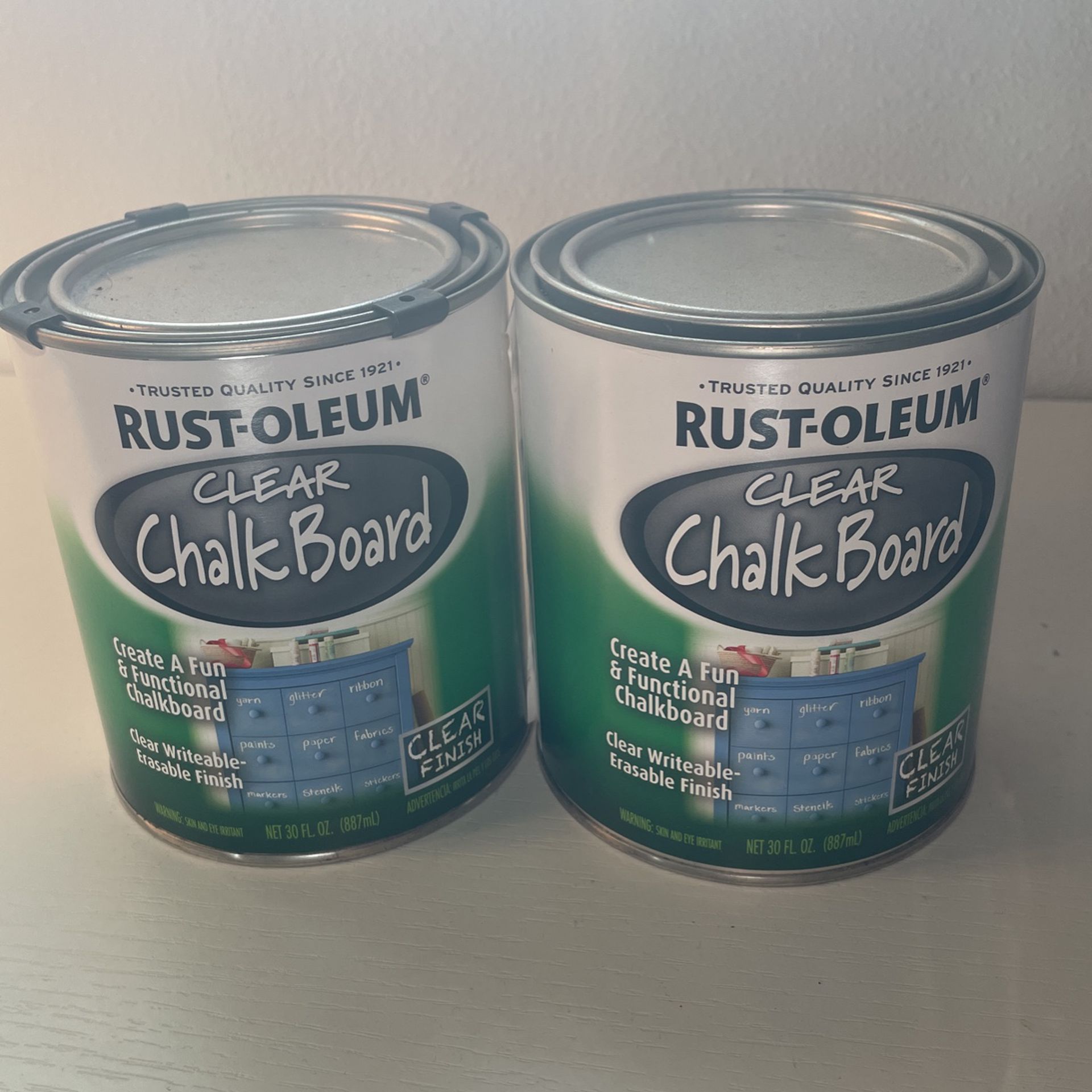 Rust-Oleum Clear Chalkboard Paint