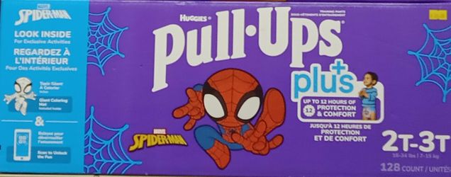 HUGGIES PULL UPS UNIXEX  2T - 3T