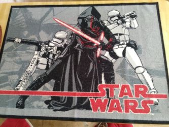Star Wars Rug. $8
