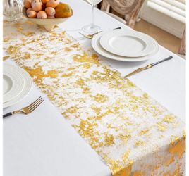 Gold Table Runner