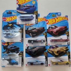 Hotwheels Batman Vehicles