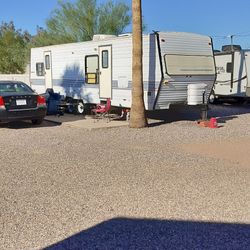 32 Ft. Wildwood By Rockwood Camper.