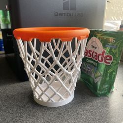 Basketball Hoop Desk Trash Can