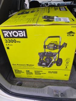 3300 gas pressure washer with 2.4 GPM