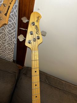 Sterling stingray bass guitar- like new