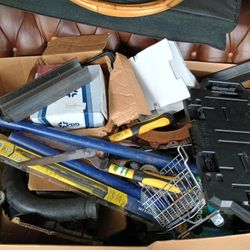 Assorted Tools & Garage Items Lot