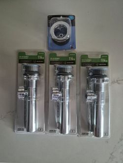 Everbilt 1-1/4 in. Pop-Up Assembly Chrome Finish – Lot of 3 $13 for all