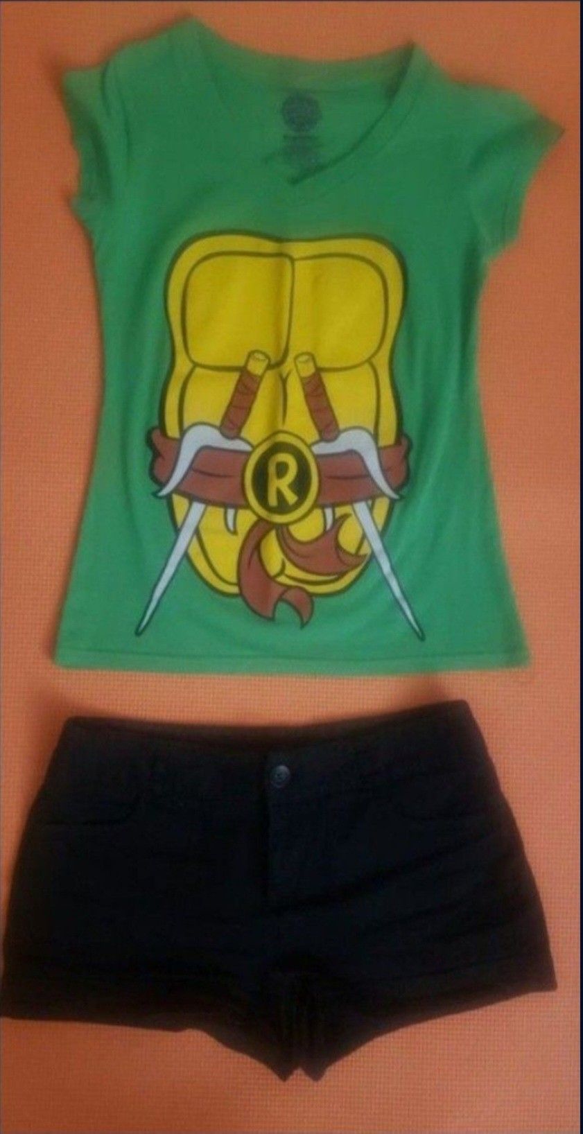Womens  Ninja Turtles Shirt/Top Medium 