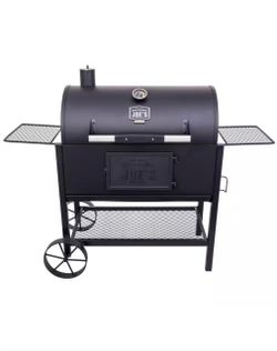 (Brand New)Judge Charcoal Smoker and Grill with 540 sq. in. Cooking Area in Black