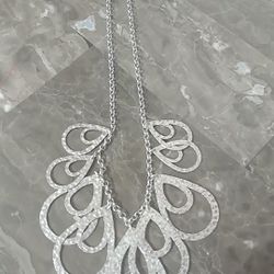 925 Silver hammered style