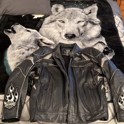 HARLEY DAVIDSON LEATHER JACKET
