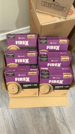 Kidde Firex Smoke + CO Alarm 8-Pack