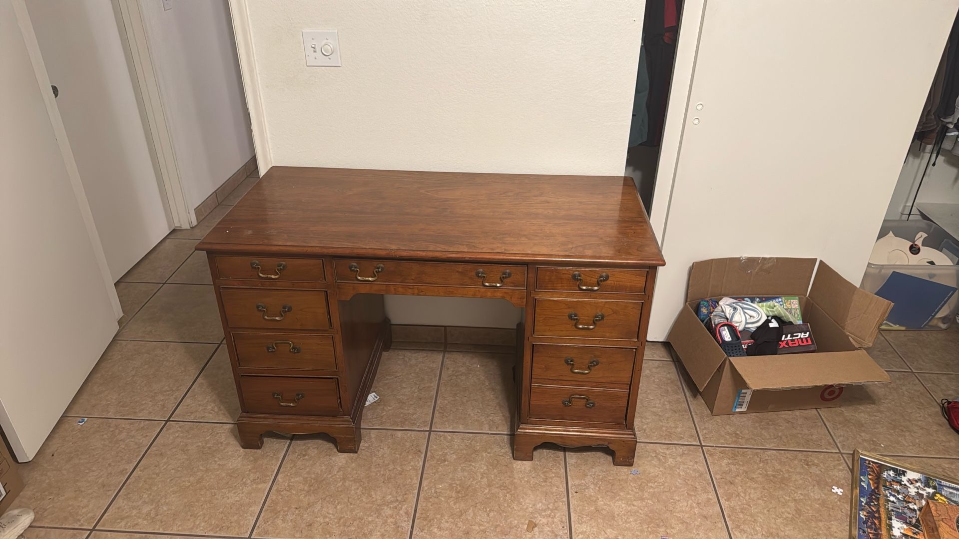 Solid Wood Desk
