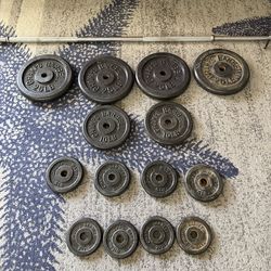 Barbell Weight Set - 165LBs