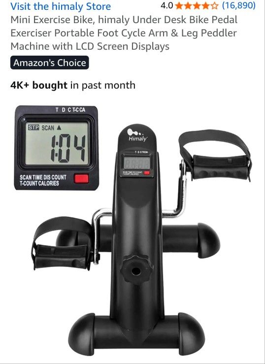 New In Box Mini Exercise Bike