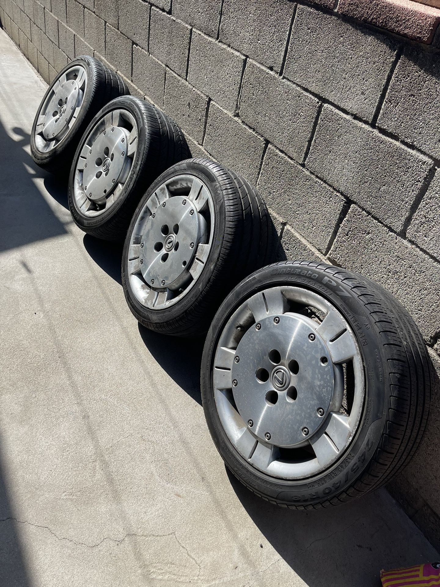 Lexus SC430 Stock Wheels And Tires